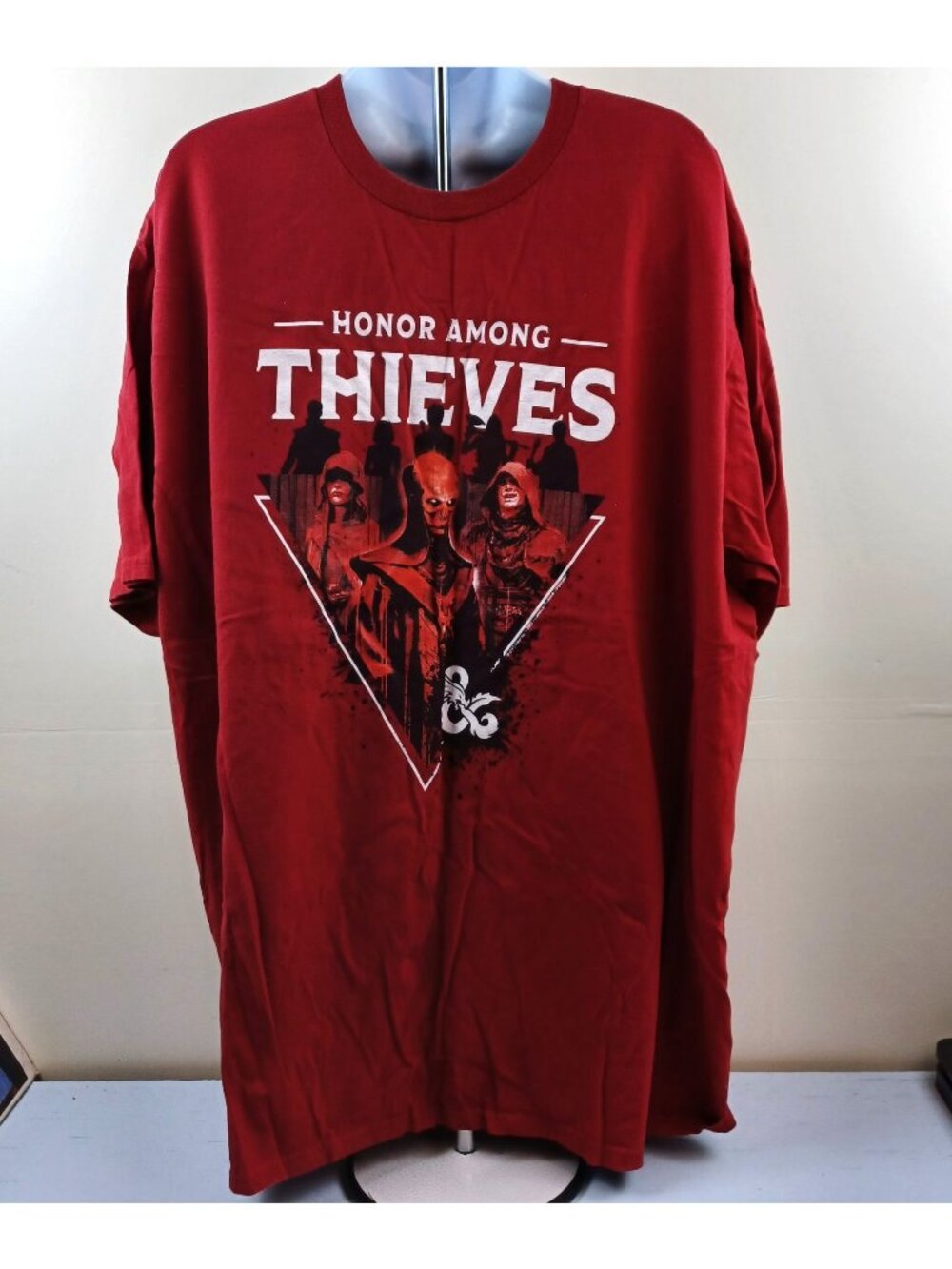 2023 Wizards Dungeons & Dragons Red T Shirt Size 3XL Honor Among Thieves